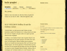 Tablet Screenshot of daily-prophet.net
